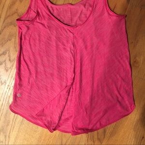 Lululemon pink long, flowy tank